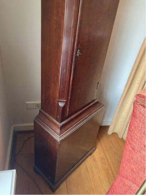 Image 1 of Staande klok - Antiek Hout - 1800-1850