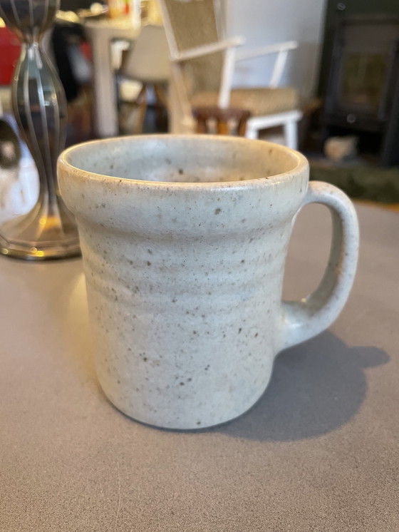 Image 1 of Vintage Mobach beker met oor