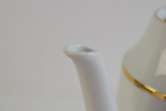 Image 1 of Elégante cafetière en porcelaine de Birkenhammer, fabriquée en Tchécoslovaquie en 1969