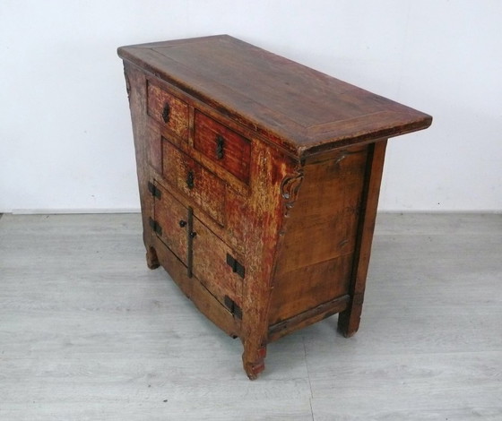 Image 1 of Sideboard, coffee bar, reclaimed wood, shabby chic, brown-red