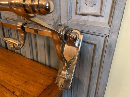 Wall coat rack Coat rack Art Deco 1930 French