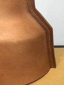 Lloyd cognac leather lamps 200,- by Nieuwe Heren