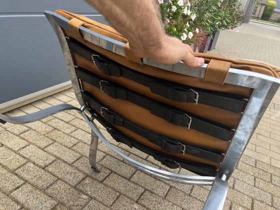 Image 1 of Arne Norell Ari Sessel, Camel Cognac Leder NEW STATE!