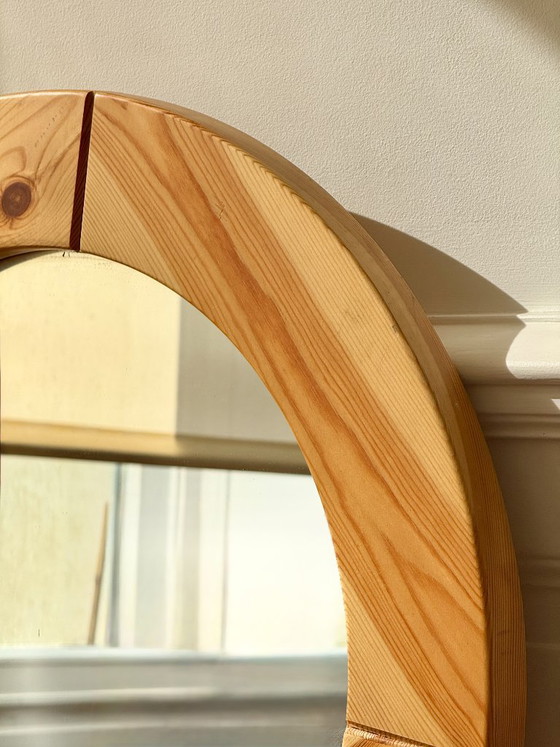 Espejo redondo de madera natural – Glass, Wood (photo 5 of 8)