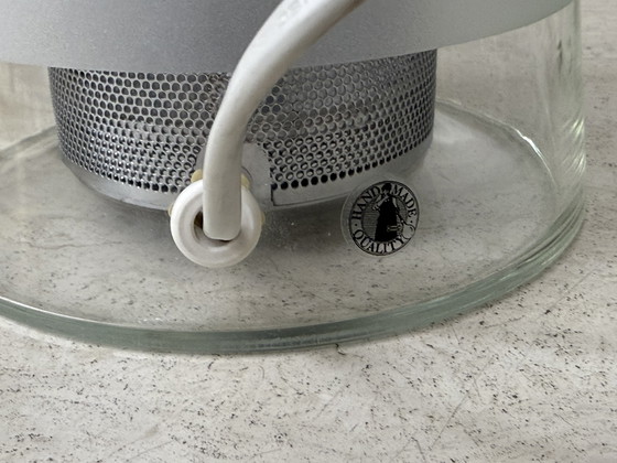 Image 1 of Lampe de table vintage IKEA 80s B9919 - Verre dépoli fait main avec diffuseur