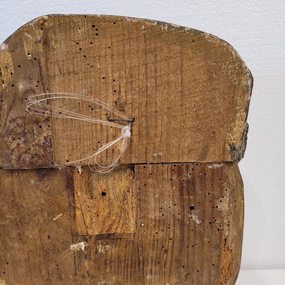 Image 1 of Paire de chérubins en haut-relief, bois polychrome, XVIIIe siècle - Espagne