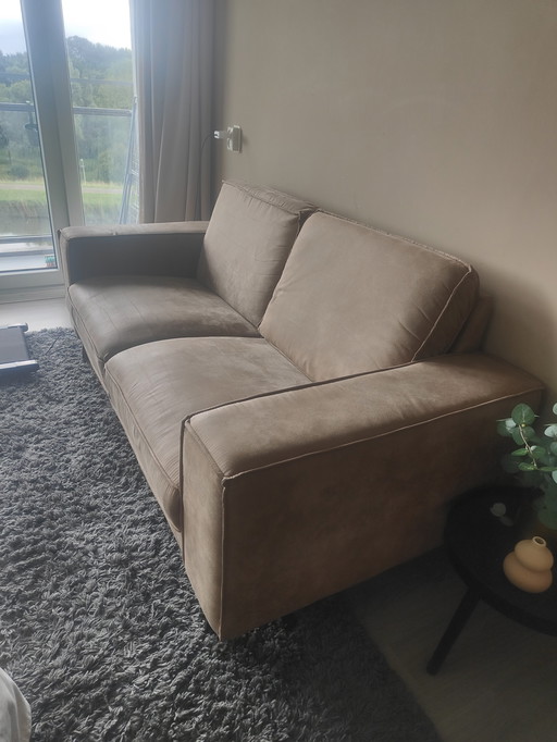 Suede Bench