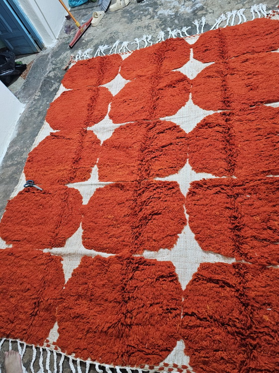 Tappeto arancione 2,5/2 m fatto a mano – Tappeti, Wool (photo 10 of 10)