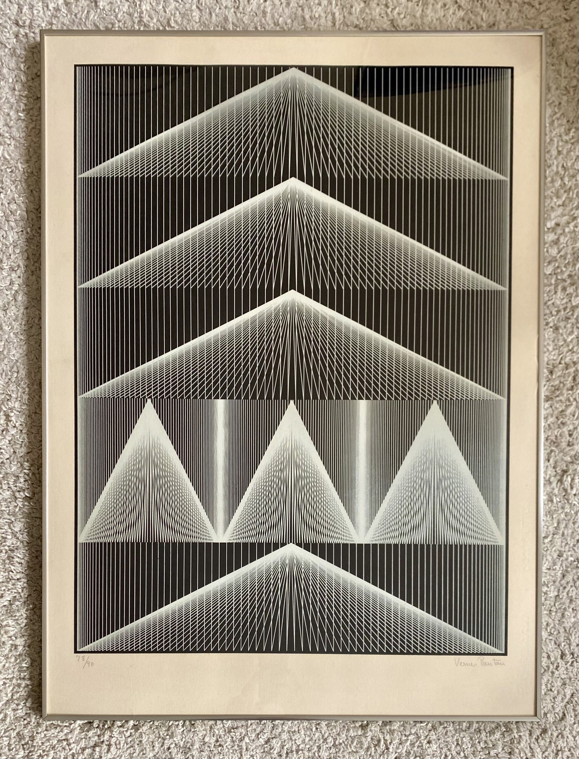 Verner Panton “Cone Line”, Lithography | €1,600 | Whoppah