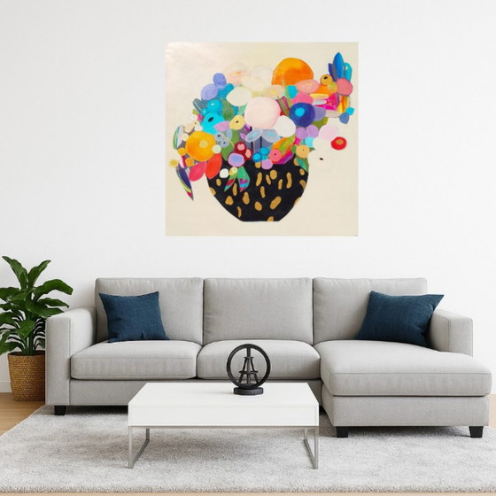 "No.11" 100x100cm – Joart, Objets d'art, Canvas (photo 12 of 15)