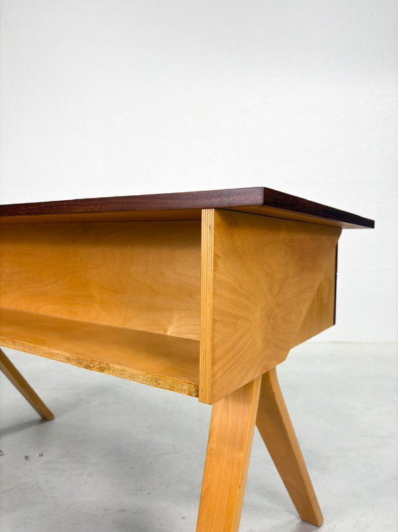 Image 1 of Scrivania Pastoe 'EB32' serie betulla di Cees Braakman