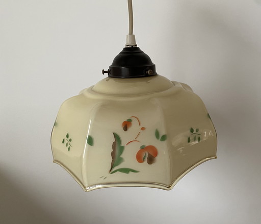Lampada a sospensione Art Déco vintage - Francia.