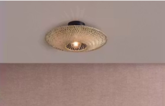 Kalimantan Bamboo Ceiling Light (Goods&Mojo) (photo 2 of 5)