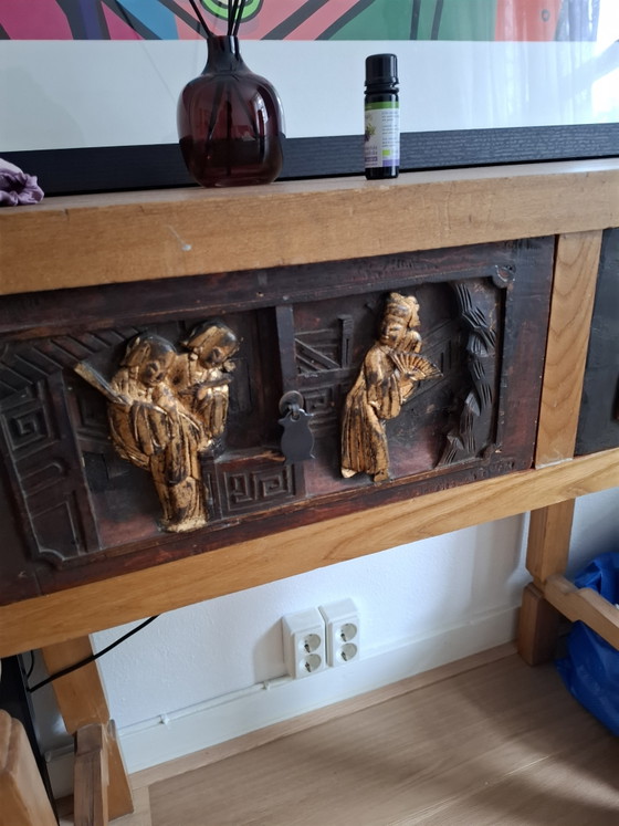 Chinese Table – Side tables, Wood, Gold (photo 3 of 7)