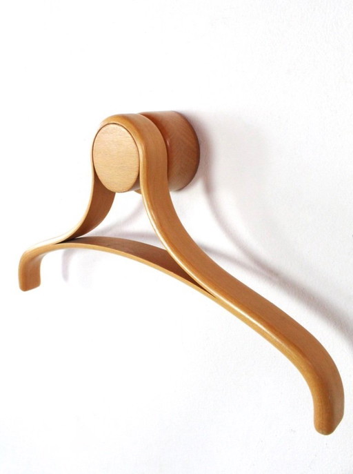 Beech clothes hangers by Roald Steen Hansen for World Pictures Copenhagen