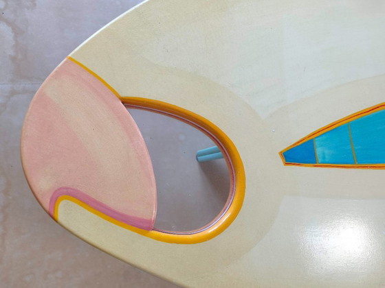 Image 1 of * Artistic Design Wall Cabinet and Matching Coffee Table *