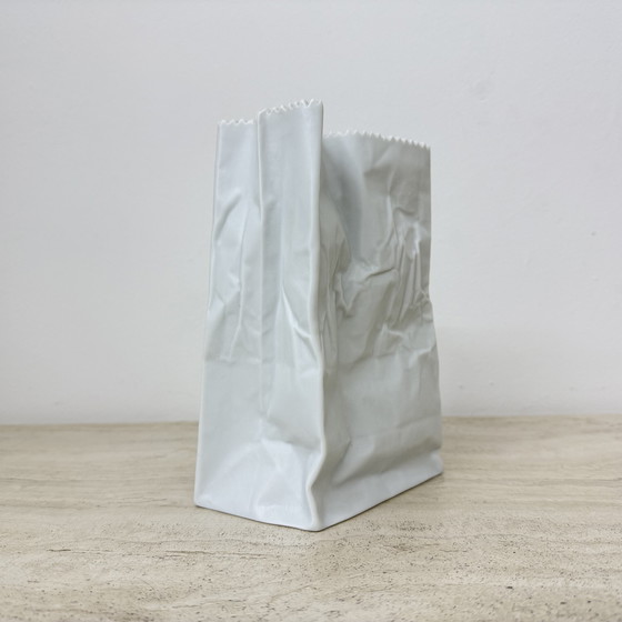 Image 1 of Rosenthal Paper Bag Vase by Tapio Wirkkala, 1970’s