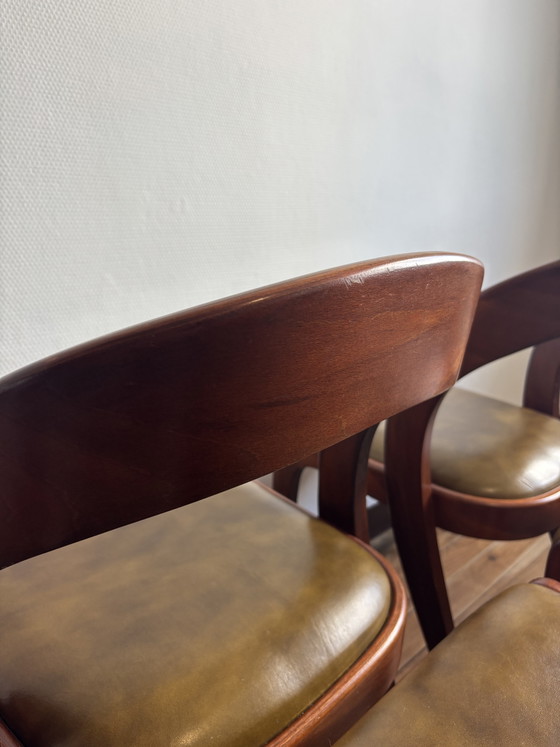 Chaises Baumann Modèle Gondole – Chaises de salle à manger, Wood, Skai (photo 11 of 11)