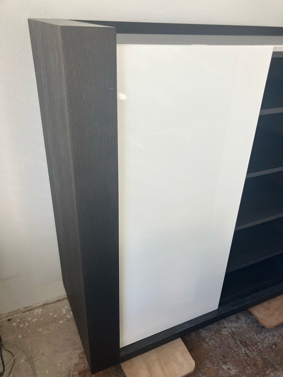 Image 1 of Bar Furniture Solid Wood with High Gloss Ivory White