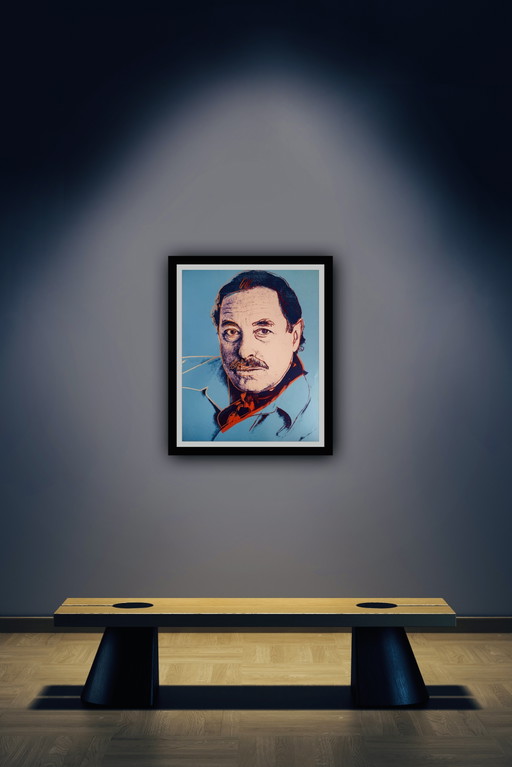 Andy Warhol: “Tennessee Williams, 1983”. ©2007 Fundación Andy Warhol para las Artes Visuales, Nueva York. 