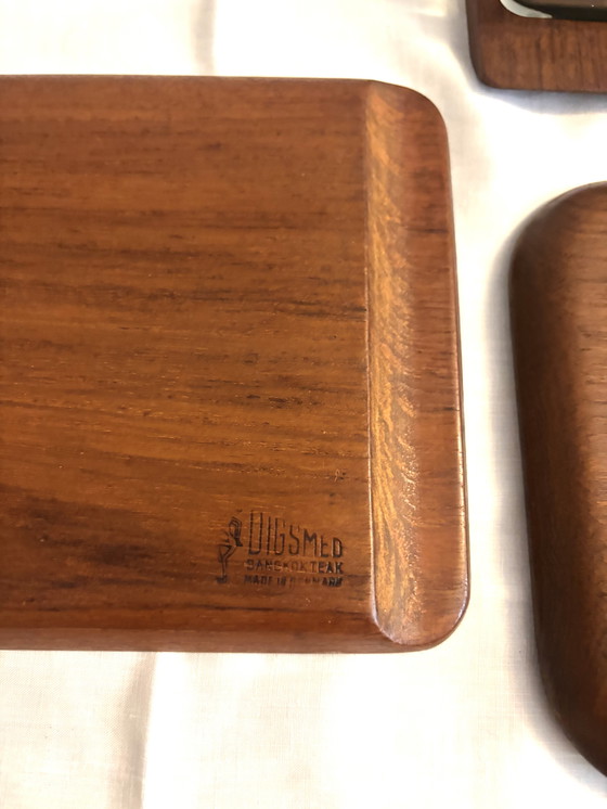 Image 1 of Carrusel de aperitivos Digsmed con bandejas de Holmegaard, Dinamarca. Juego de 17 piezas.