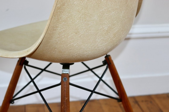 Image 1 of Vintage Eames DSW-stoel van Herman Miller, Mobilier International, 1960