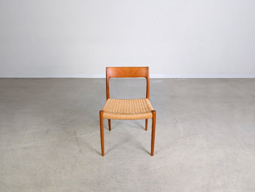 Niels O Moller Stuhl Modell 77 J.L. Møllers Møbelfabrik teak2