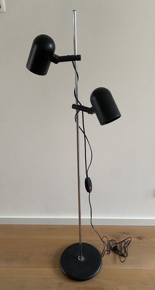 Lampada da terra vintage postmoderna degli anni Settanta.