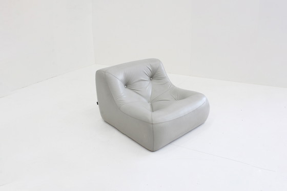 Image 1 of Kali Design Fauteuil Ligne Roset Michel Ducaroy Grijs Leder