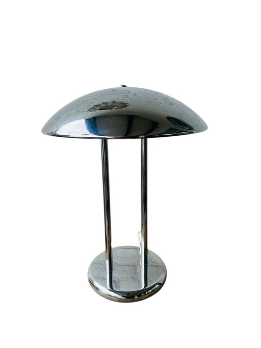 Lampada da tavolo a forma di fungo IKEA vintage | lampada IKEA jaren 80 cromata