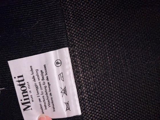 Image 1 of Divano angolare Minotti Hamilton nero/marrone