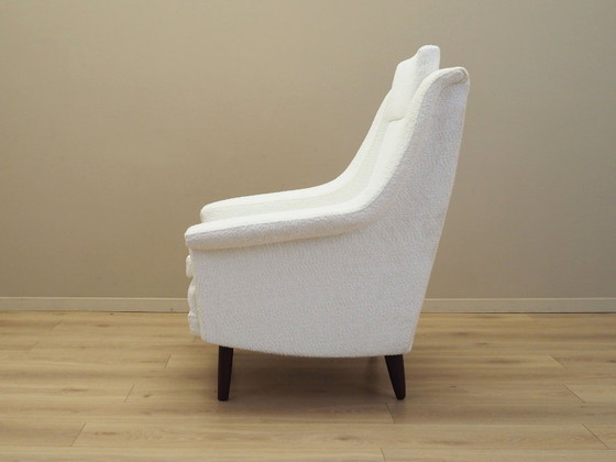 Image 1 of White armchair, Danish design, 1970s, production: Denmark