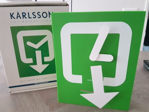 Chris Koens design pendulum clock (movement Karlsson) in box