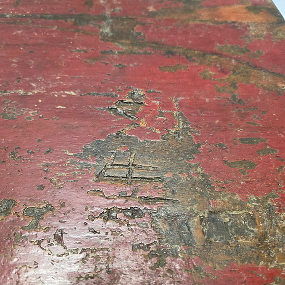 Image 1 of Antiker tibetisch/chinesischer Altartisch, 19. Jahrhundert