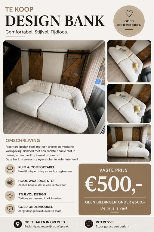 Designer-Sofa