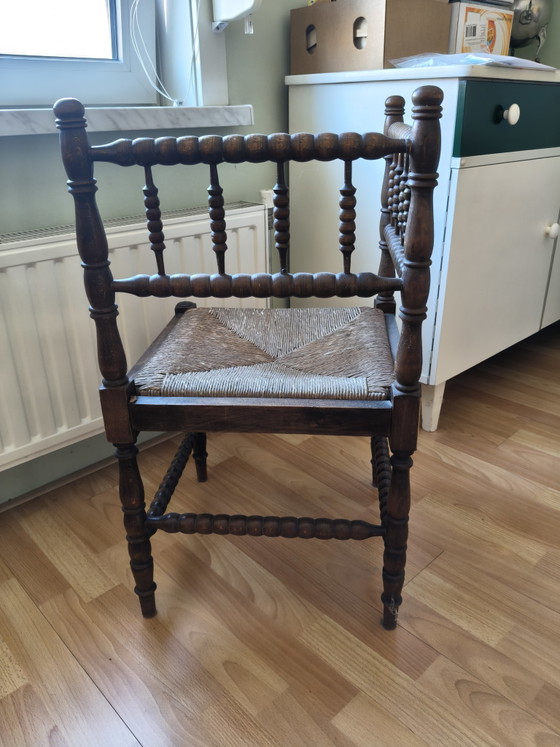 Bobbin Eckstuhl – Stühle und Loungesessel, Rattan, Wood (photo 7 of 8)