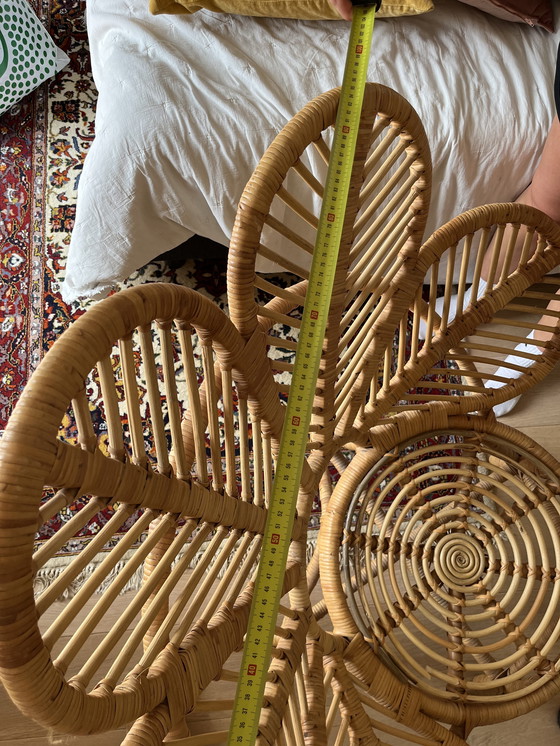 Image 1 of Sedia pavone in rattan