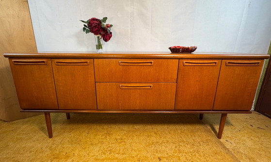 Vintage Meredew Teak Dressoir | Jaren 60 | Brits Mid-Century Design. Een Prachtig Elegant Mid-Century Vintage (photo 9 of 9)
