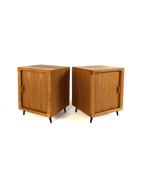 Image 1 of Set di 2 comodini vintage danesi, Silkenborg Møbelfabrik '80