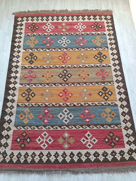 Image 1 of Kilim indo-gashqai fatto a mano