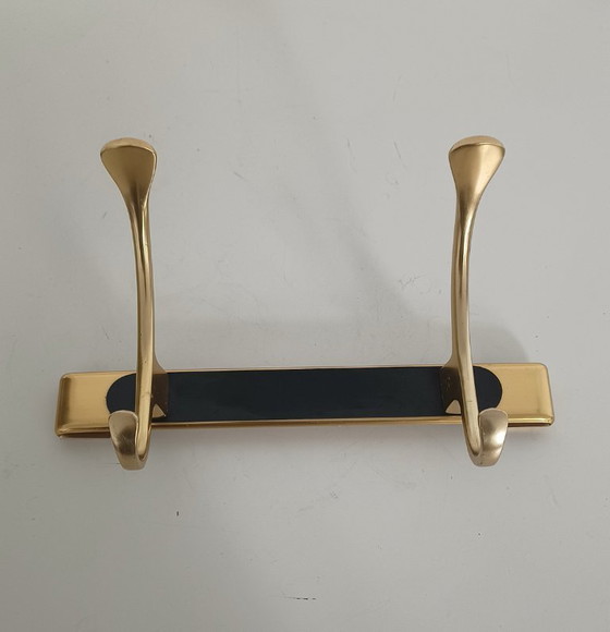 Image 1 of small 1950s coat rack