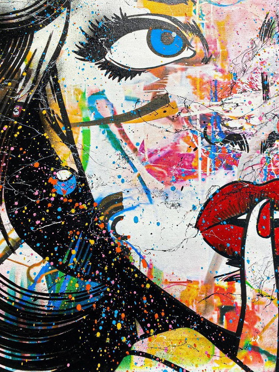 Image 1 of GONGAS - Suspicious Minds - Toile d'artiste