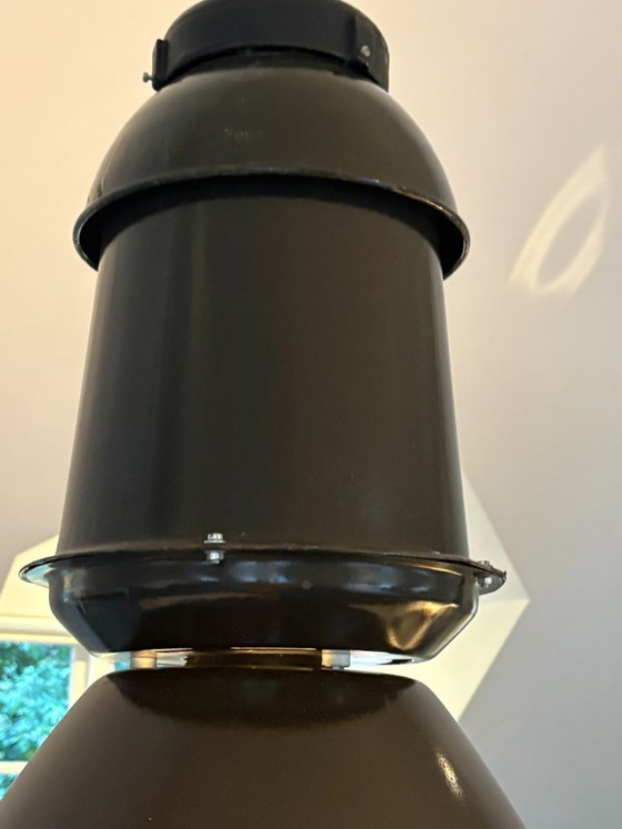 Image 1 of 2 industrial pendant lamps