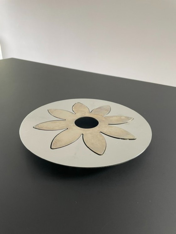 Image 1 of Vintage modular metal coasters set of 2