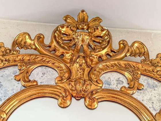 Image 1 of 1 Large Regency-style mirror
