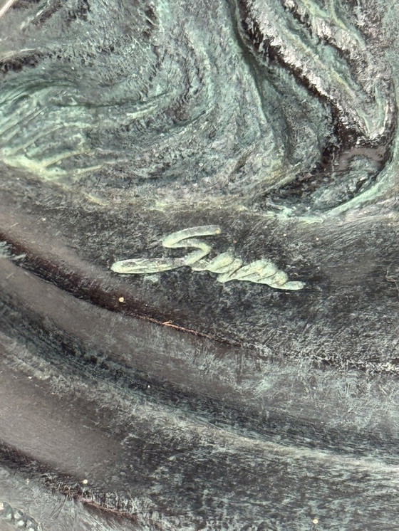 Image 1 of Sculpture 'Sultry Awakening' Designed by Klara Sever for Austin Productions, USA 1970s.