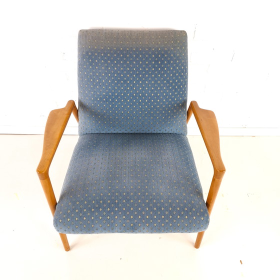 Image 1 of Fauteuil vintage Krasna Jizba, design moderne du milieu du siècle