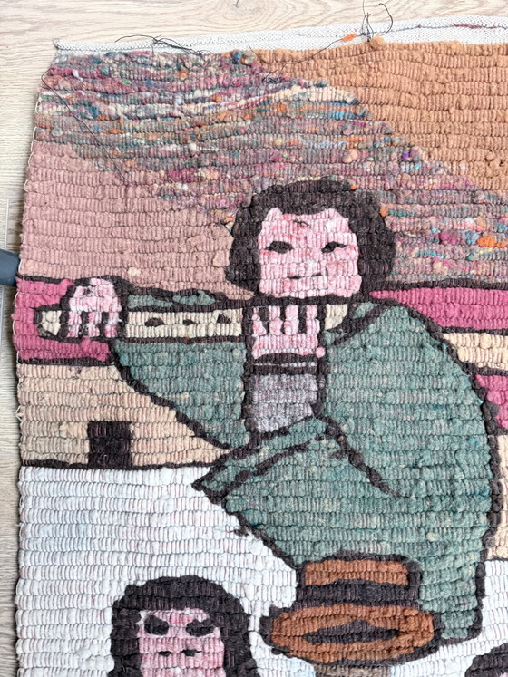 Image 1 of tapisserie sud-américaine tissée à la main