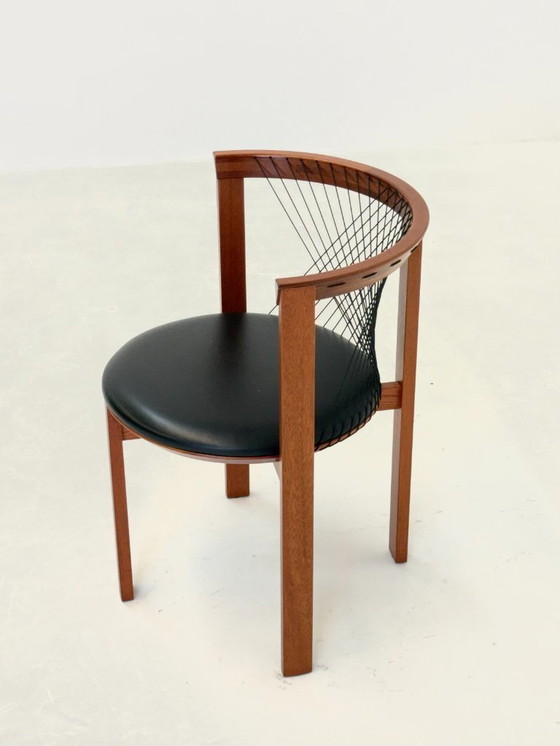 Image 1 of Ensemble de chaises Tranekær String par Niels Jørgen Haugesen