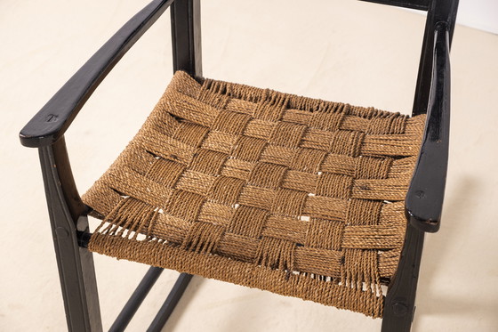 Image 1 of Schommelstoel begin 20e eeuw uit Denemarken